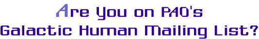PAO Mailing List